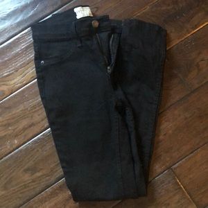 Free People black skinny jeans